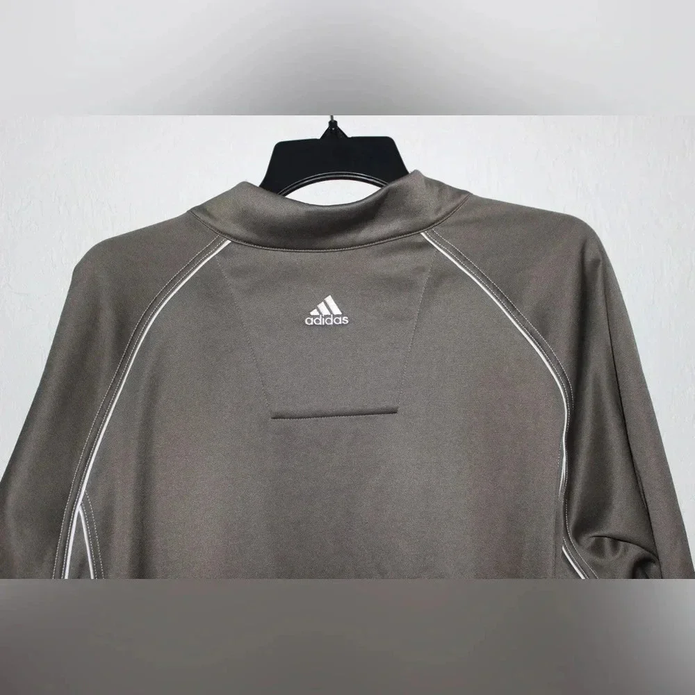 adidas jacket brown